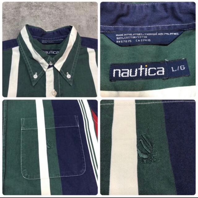 NAUTICA - 【kazumee〜様専用】ノーティカ刺繍ロゴワイドピッチ