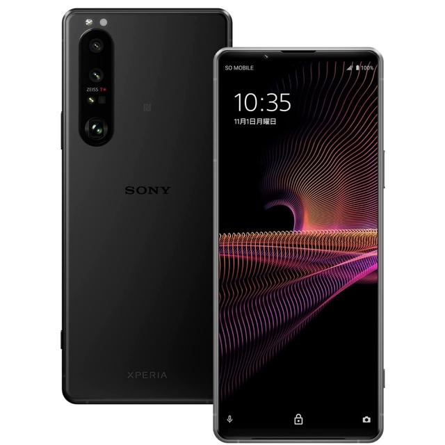 Sony Xperia1III 5G 国内版SIMフリーモデル 美品 ブラック ...