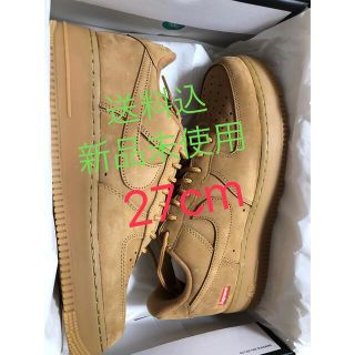 ナイキ(NIKE)のsupreme AF1 Low Wheat 27cm(スニーカー)