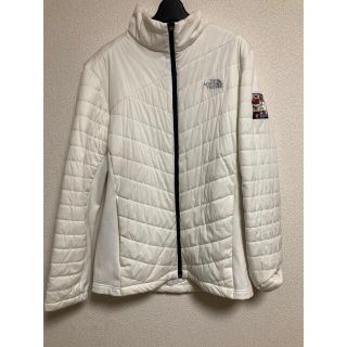 ザノースフェイス(THE NORTH FACE)のノースフェイス　中綿　ダウン　ジャケット　ジップアップ　白　ホワイト(ダウンジャケット)