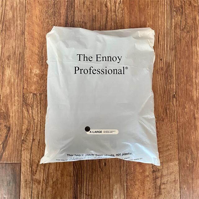 新品未使用 エンノイ シティフリース パンツ ブラック XL
