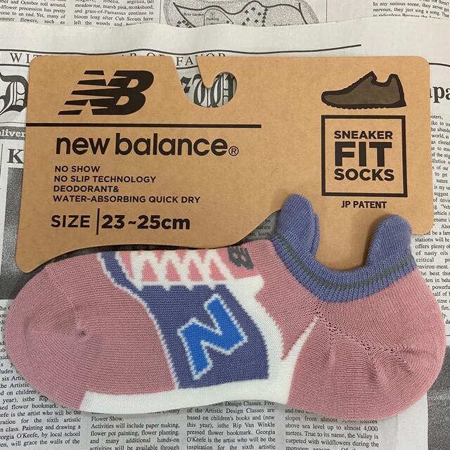 New Balance(ニューバランス)の新品★レディース23㎝〜25㎝ニューバランス★スニーカータイプ靴下★4足セット  レディースのレッグウェア(ソックス)の商品写真