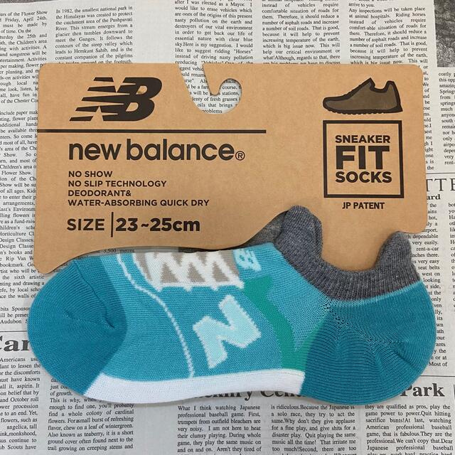 New Balance(ニューバランス)の新品★レディース23㎝〜25㎝ニューバランス★スニーカータイプ靴下★4足セット  レディースのレッグウェア(ソックス)の商品写真