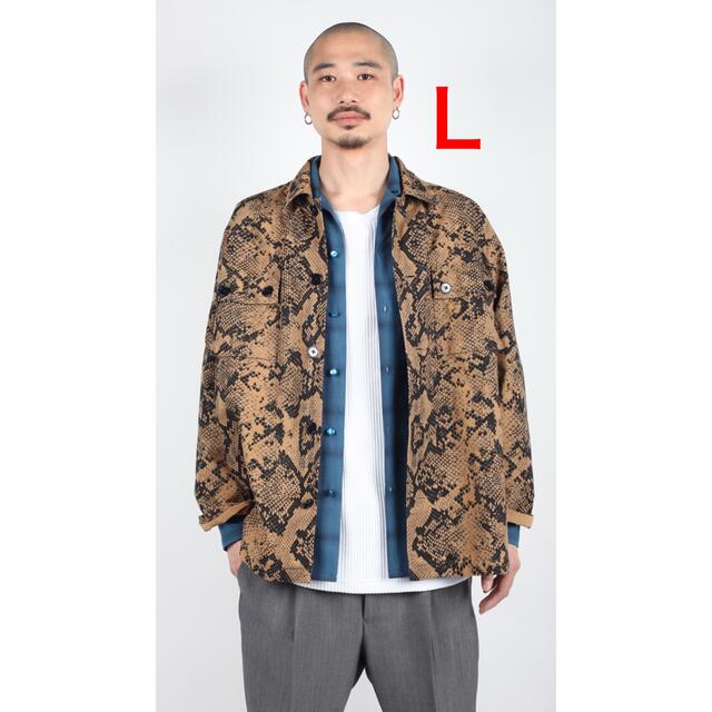 WACKO MARIA(ワコマリア)のWACKO MARIA  PYTHON ARMY SHIRT 21fw メンズのトップス(シャツ)の商品写真