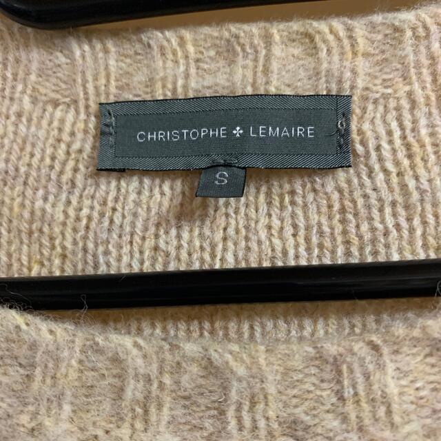 CHRISTOPHE LEMAIRE(クリストフルメール)のLEMAIRE シャギードッグニット 薄ベージュ 美品 暖かい メンズのトップス(ニット/セーター)の商品写真