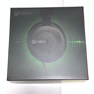 エックスボックス(Xbox)の【新品未使用】Xboxステレオヘッドセット20周年記念スペシャルエディション(ヘッドフォン/イヤフォン)