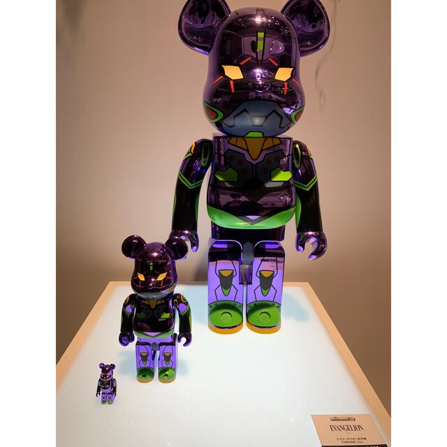 BE@RBRICK エヴァンゲリオン 初号機(新塗装版) 100%&400%