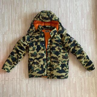 A BATHING APE アベイシングエイプ BAPE ダウンジャケット 迷彩(ダウンジャケット)