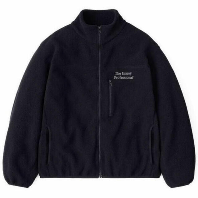 1LDK SELECT - ennoy polartec city fleece jacket ブラックの通販 by