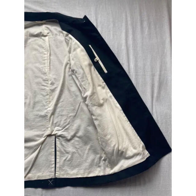 MUJI (無印良品)(ムジルシリョウヒン)の無印良品　オーガニックコットン二重織ステンカラーコート メンズのジャケット/アウター(ステンカラーコート)の商品写真
