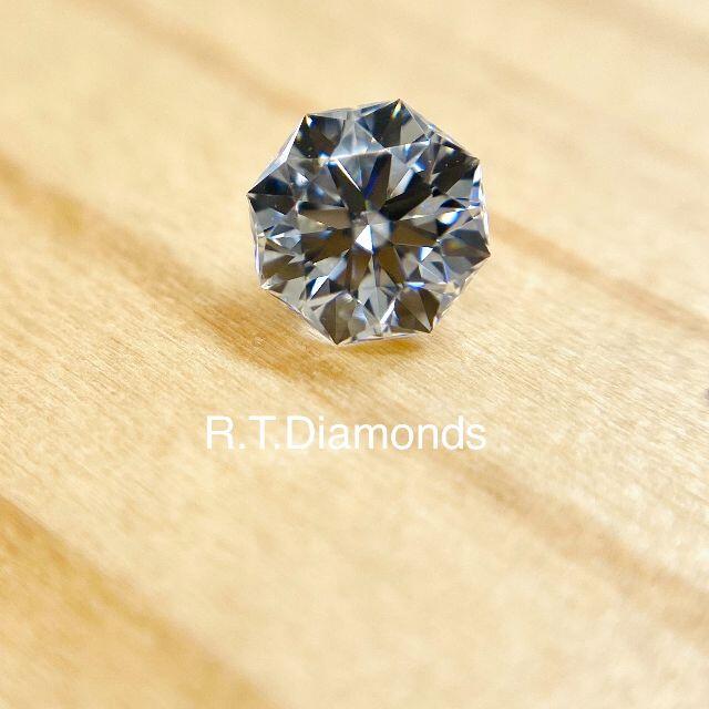 することに≋ 八角形！
ハート＆キューピッド by I LOVE DIAMONDS's shop｜ラクマ F VS2/0.325ct/RT0996/CGLの通販 ㈦けるカラー