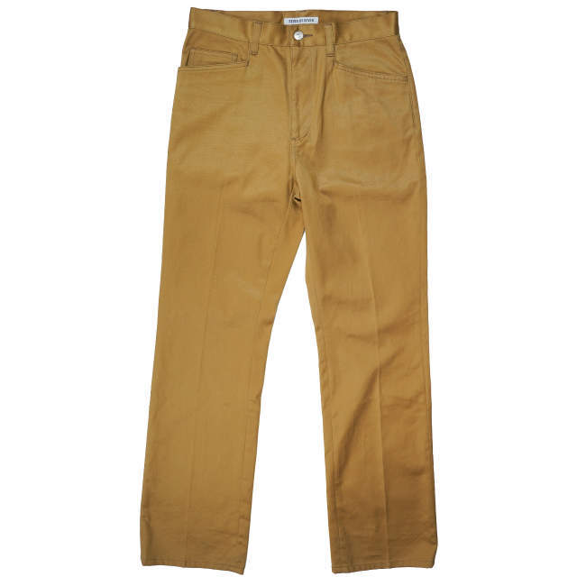 7x7 seven by seven セブンバイセブン 日本製 BOOTCUT SLACKS ブーツカットスラックス 826034 S CAMEL チノパン パンツ ボトムス【7x7 seven by seven】