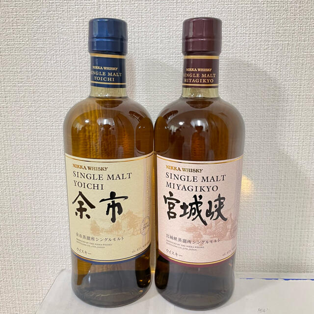 ウィスキー/シングルモルト余市/宮城峡 2本セット | svetinikole.gov.mk