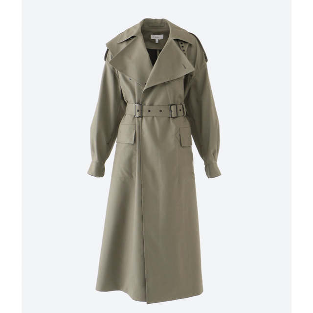 ブランドのギフト HYKE - HYKE TROPICAL MOTORCYCLE COAT 新品未使用