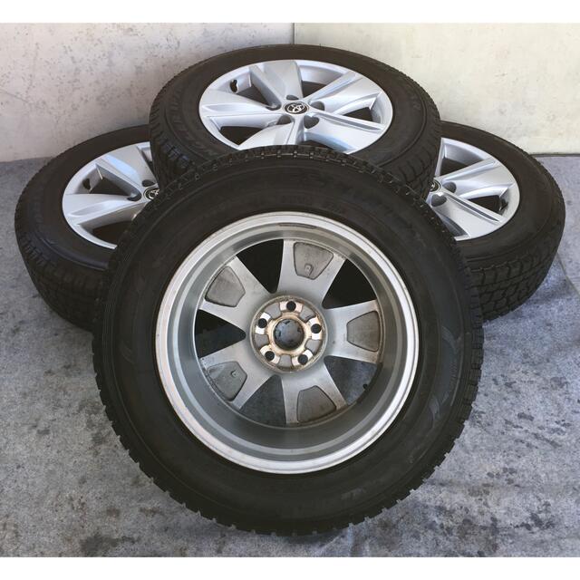 トヨタ60系ハリアー純正17×7J 114.3☆スタッドレス225/65R17の トヨタ60系ハリアー純正17×7J 114.3☆スタッドレス225/65R17の