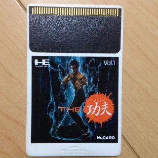 ハドソン(HUDSON)のNEC PC Engine/PC エンジン ソフト HuCARD 功夫 クンフー(家庭用ゲームソフト)