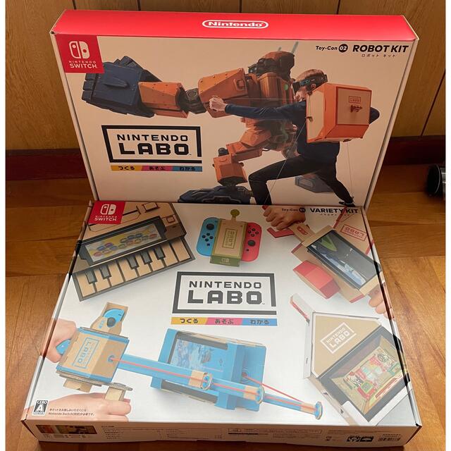 新品 Nintendo Labo Robot Kit & Variety Kit