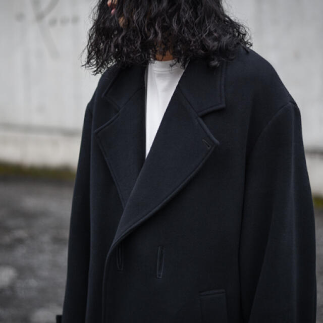 COMOLI(コモリ)のstein oversized less coat 19AW メンズのジャケット/アウター(チェスターコート)の商品写真