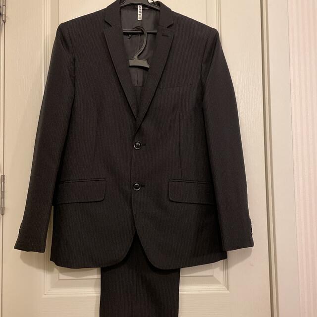 キッズ服男の子用(90cm~)スーツ　3点セット　ジャケット　パンツ　160
