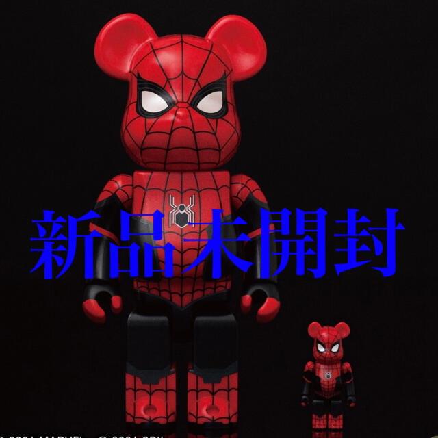 スパイダーマン：ノー・ウェイ・ホームBE@RBRICK 100% & 400%