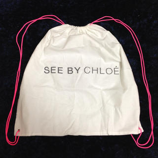 クロエ(Chloe)のシーバイクロエ♡ナップサック型保管袋(ショップ袋)