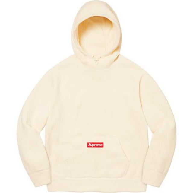 [L]supreme polartec hooded sweatshirt