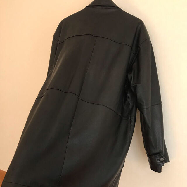 Vtg 90s STRATHCONAR 本革羊革 レザーコート レザージャケットの通販