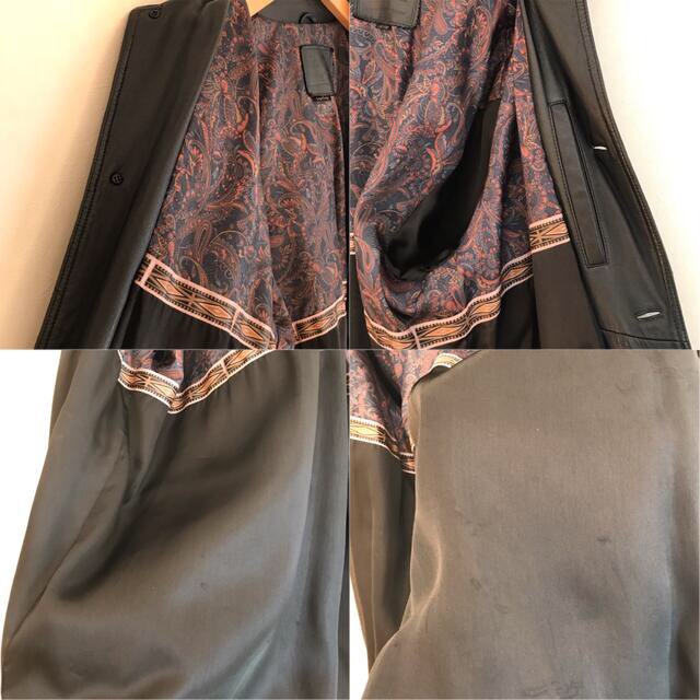 Vtg 90s STRATHCONAR 本革羊革 レザーコート レザージャケット Vtg 90s STRATHCONAR 本革羊革 レザーコート レザージャケット