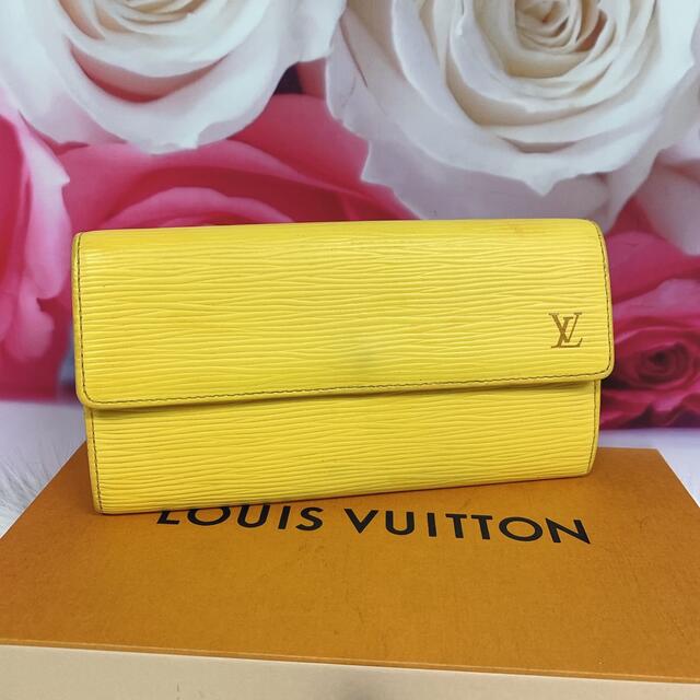 LOUIS VUITTON イエロー 長財布