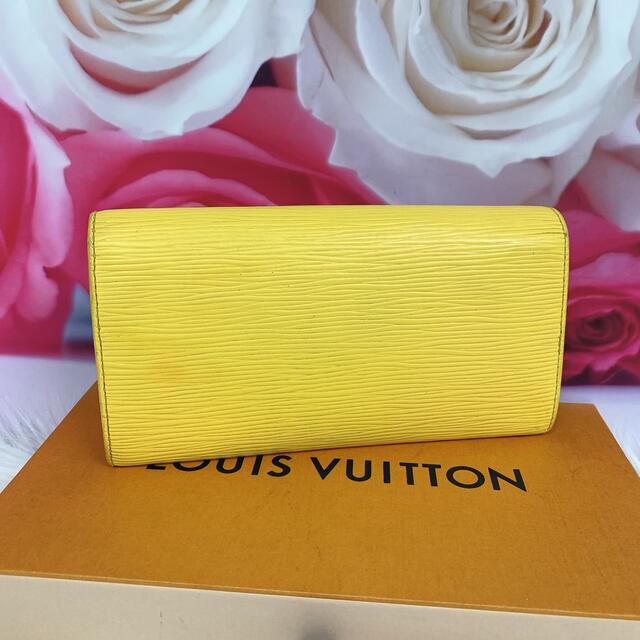 LOUIS VUITTON(ルイヴィトン)のルイヴィトン エピ 長財布 イエロー レディースのファッション小物(財布)の商品写真