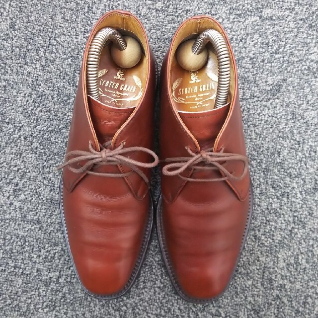 REGAL(リーガル)のぽんぽん様予約分 スコッチグレイン チャッカブーツ 23.5cm EEE メンズの靴/シューズ(ブーツ)の商品写真