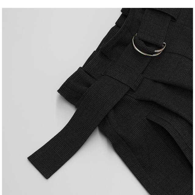 DEUXIEME CLASSE(ドゥーズィエムクラス)のYONFA high waist culotte (glen check) レディースのパンツ(ショートパンツ)の商品写真