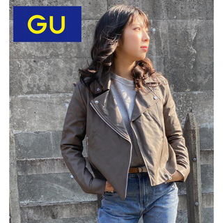 ジーユー(GU)のGU 人気　ライダースジャケット　(ライダースジャケット)