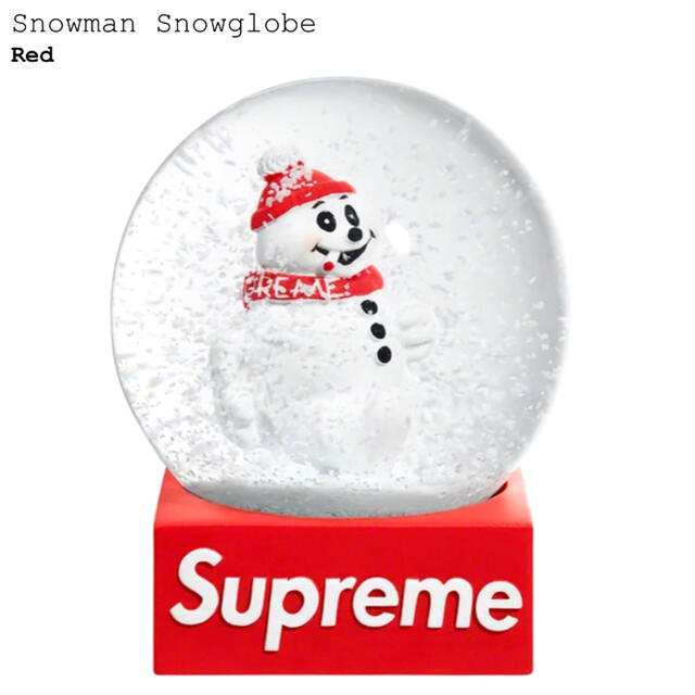 Supreme - 送込!! Supreme Snowman スノードームの通販 by 