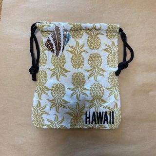 HAWAII トロピカル柄巾着袋(ポーチ)