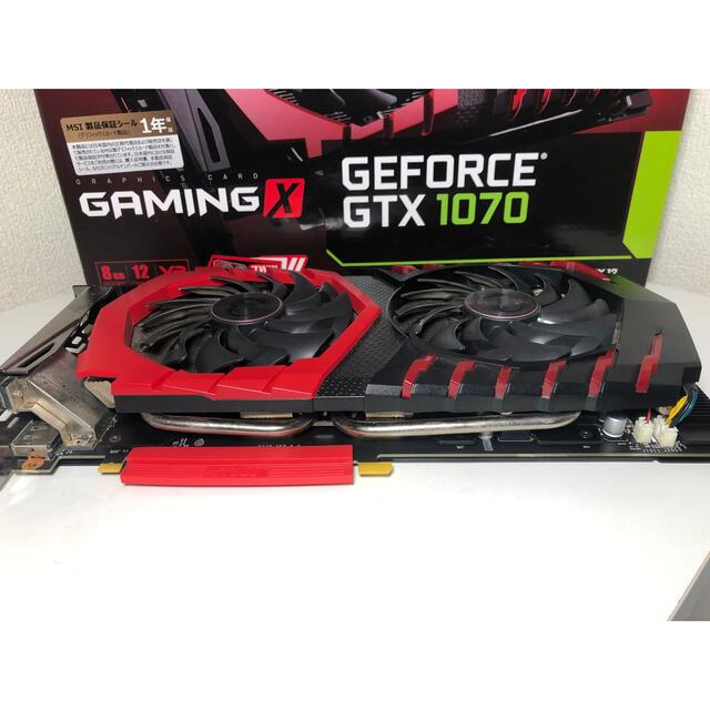 GeForce GTX 1070 GAMING X 8GB スマホ/家電/カメラのPC/タブレット(PCパーツ)の商品写真