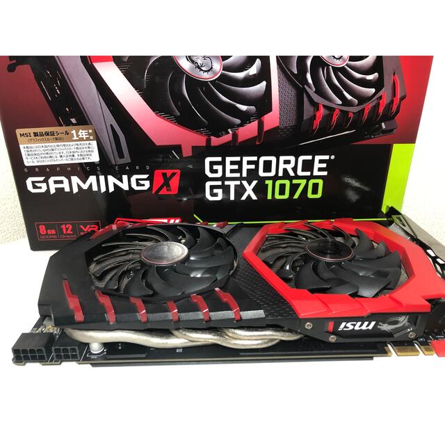 GeForce GTX 1070 GAMING X 8GB スマホ/家電/カメラのPC/タブレット(PCパーツ)の商品写真