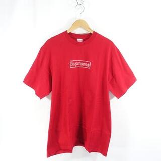 シュプリーム(Supreme)のSupreme 21ss KAWS Chalk Logo Tee(Tシャツ/カットソー(半袖/袖なし))