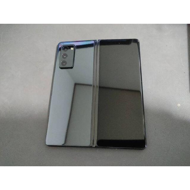 SAMSUNG Galaxy Z Fold2 5G 　ブラック　本体のみ スマホ/家電/カメラのスマートフォン/携帯電話(スマートフォン本体)の商品写真