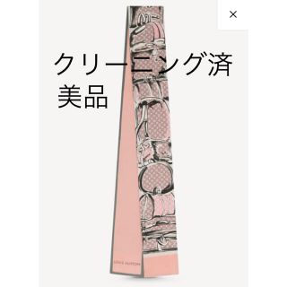 ルイヴィトン(LOUIS VUITTON)の【美品】ルイヴィトン　バンドー　トランク柄(バンダナ/スカーフ)