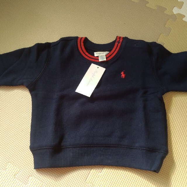 Ralph Lauren(ラルフローレン)の新品◆ラルフローレン　トレーナー　80 スウェット キッズ/ベビー/マタニティのベビー服(~85cm)(トレーナー)の商品写真