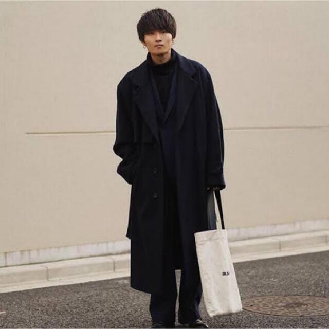 SUNSEA(サンシー)の【新品未使用】stein | LAY CHESTER COAT 21aw メンズのジャケット/アウター(チェスターコート)の商品写真