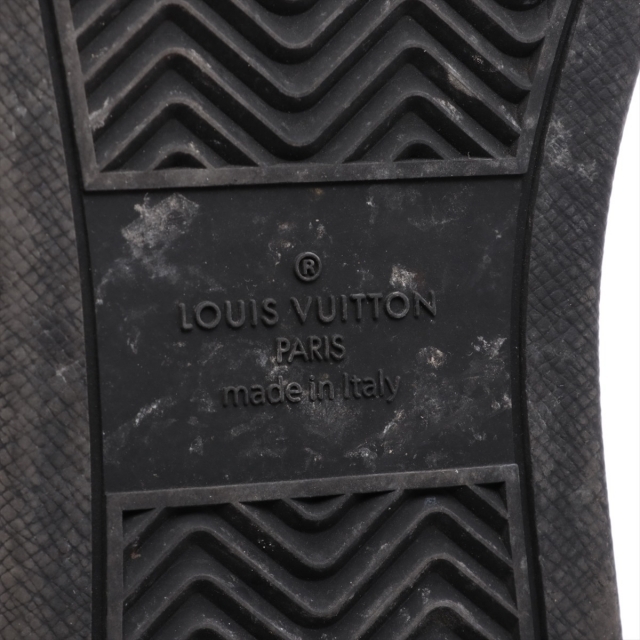 LOUIS VUITTON(ルイヴィトン)のヴィトン リヴォリライン レザー 7 ブラック×ホワイト メンズ スニーカ メンズの靴/シューズ(スニーカー)の商品写真