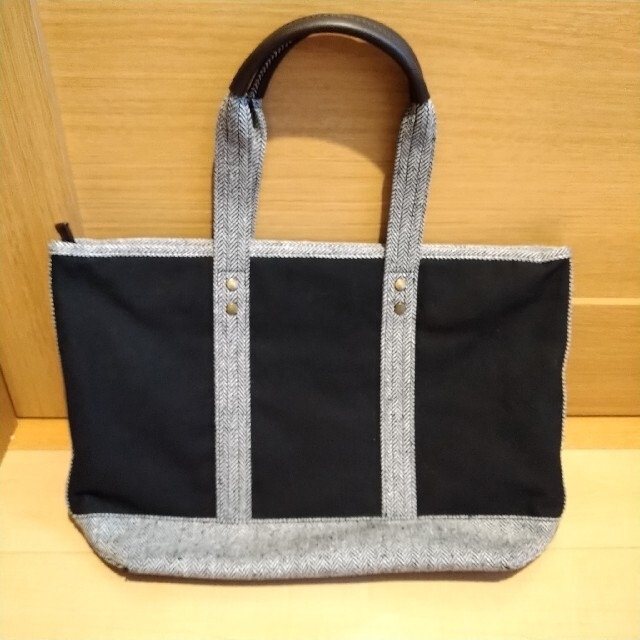 新品未使用✨ポロ　バック　トートバッグ　黒　マザーバック　A4サイズ レディースのバッグ(トートバッグ)の商品写真