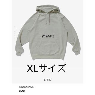 ダブルタップス(W)taps)のWTAPS BOB パーカー SAND サンド　XLサイズ　ダブルタップス(パーカー)