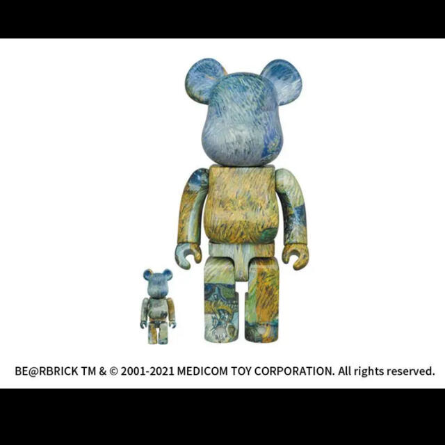 ベアブリック ゴッホ 100% 400% Van Gogh ベアブリック ゴッホ 100% 400% Van Gogh