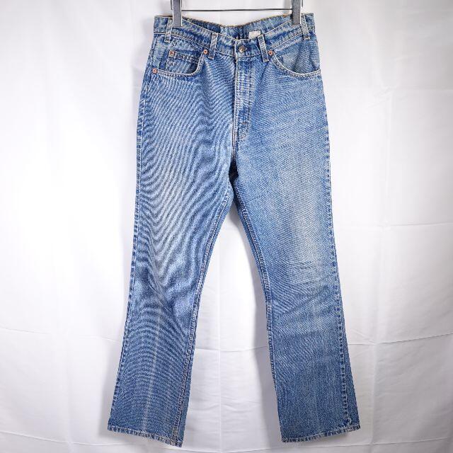 リーバイスLevi’s　80’s 517デニムパンツ　メンズ　ブルー