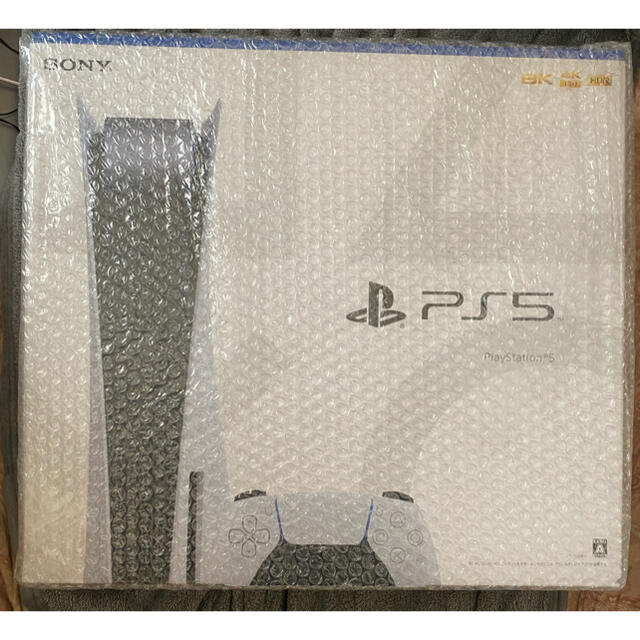 PlayStation(プレイステーション)の新品 未開封　PlayStation5 ディスクエディションPS5 エンタメ/ホビーのゲームソフト/ゲーム機本体(家庭用ゲーム機本体)の商品写真