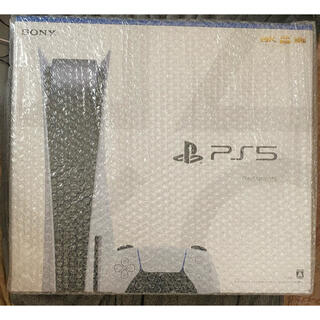 プレイステーション(PlayStation)の新品 未開封　PlayStation5 ディスクエディションPS5(家庭用ゲーム機本体)
