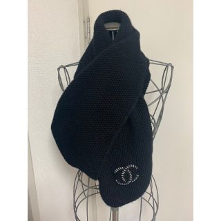 シャネル(CHANEL)の新品同様　CHANEL　シャネル　ココマーク　カシミヤ　マフラー(マフラー/ショール)